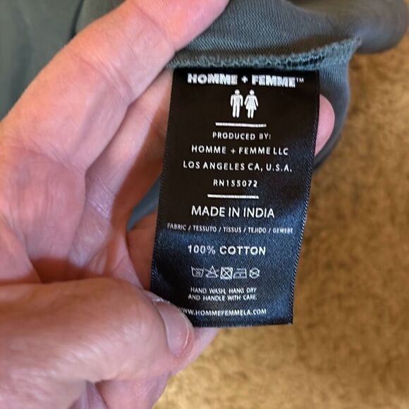 Homme+femme men’s cotton graphic‎ tshirt size S BIN F - Picture 9 of 9